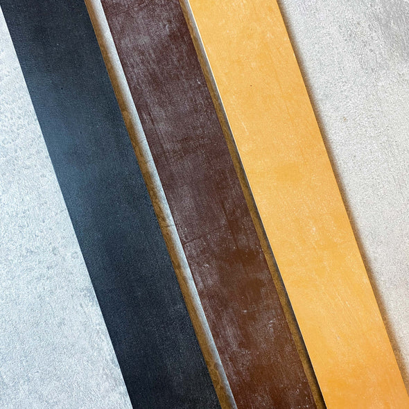 English Bridle Belt Blanks