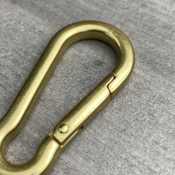 Carabiner - Solid Brass