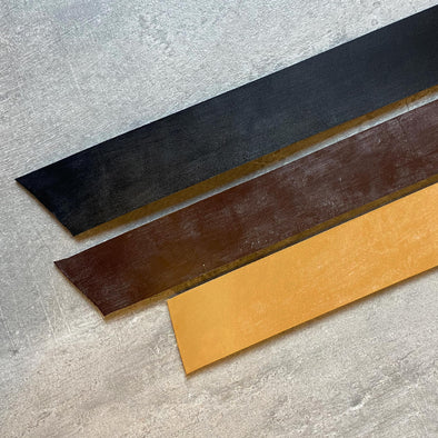 English Bridle Belt Blanks