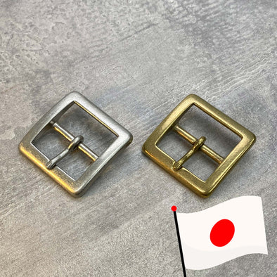 Center Bar Buckle - Japanese Brass