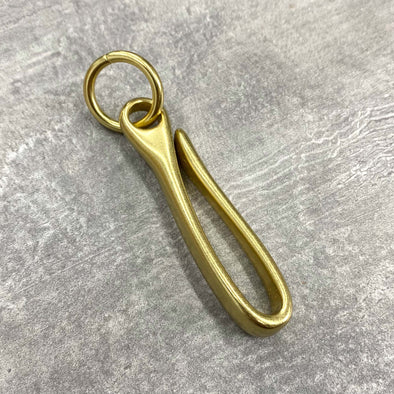 Fish Hook - Solid Brass